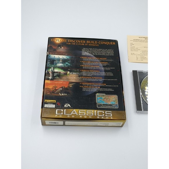 Sid‎ Meier's Alpha Centauri Classics PC 2000 Big Box PC Game VTG - Picture 5 of 6